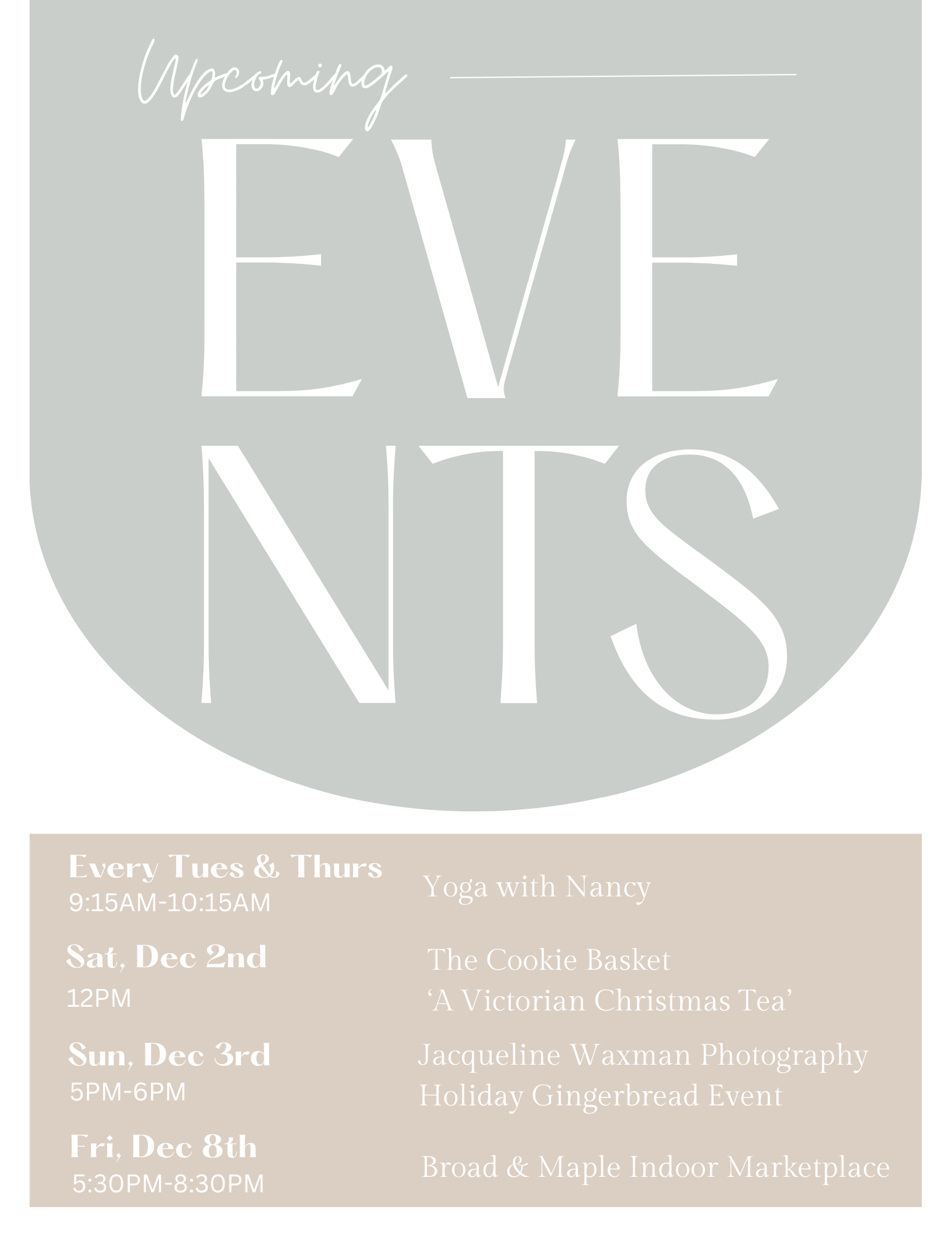 Dec events